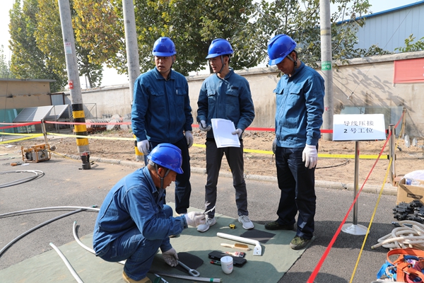 濟(jì)南森源公司在澤能積極備戰(zhàn)第三屆職業(yè)技能競賽