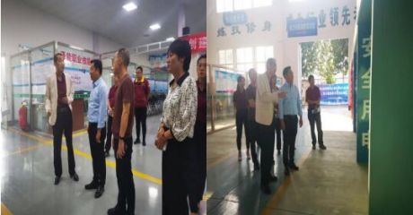東平大匠技工學校領(lǐng)導蒞臨澤能公司考察