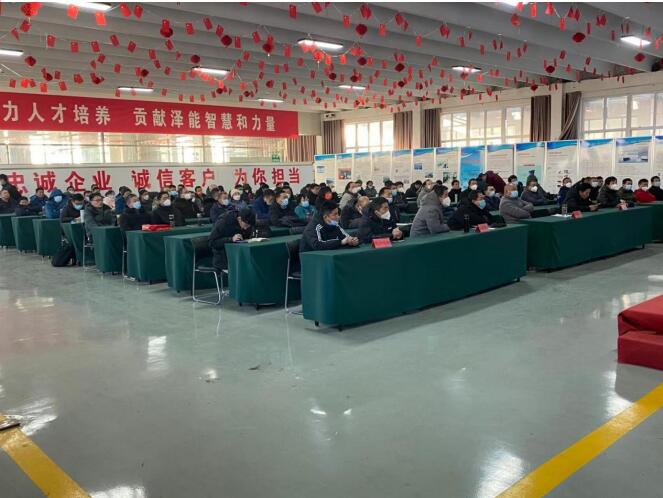 澤能公司開展拓春荒、學技術(shù)、 練技能、助就業(yè)活動