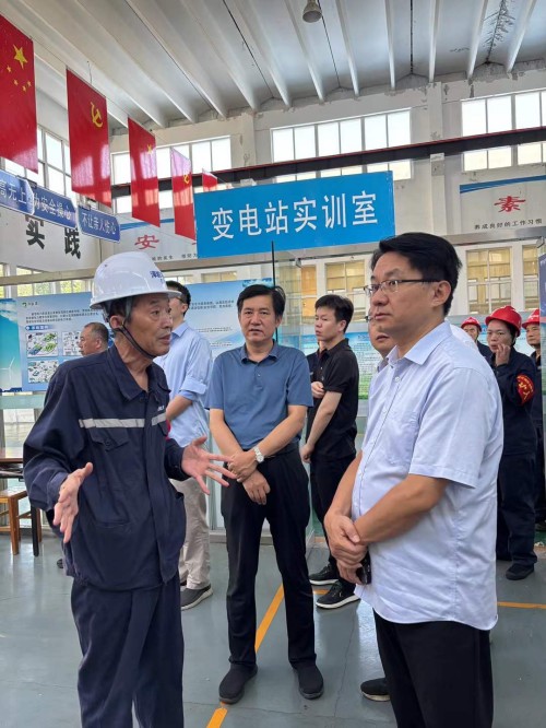 2025年7月27日山東華電集團(tuán)新能源專(zhuān)家領(lǐng)導(dǎo)考察調(diào)研
